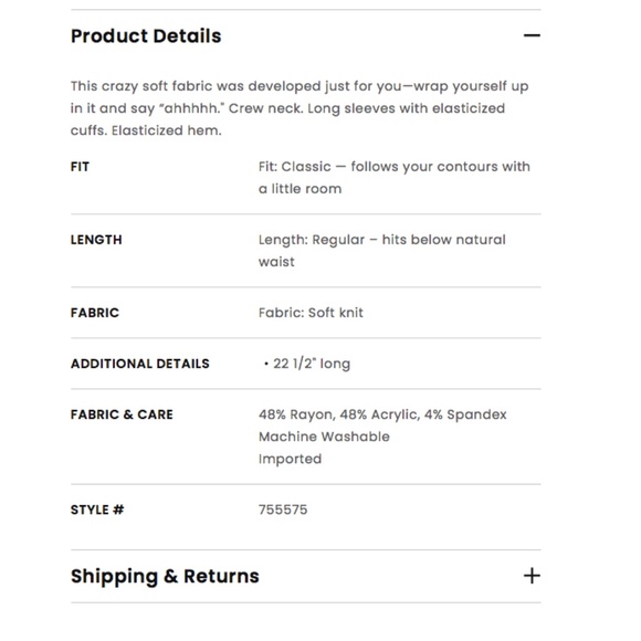 NWT Lou & Grey Cream Signature Soft Sweatshirt Casual Athleisure Pullover - Picture 2 of 9